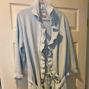 Softies Ruffle Chenille Robe